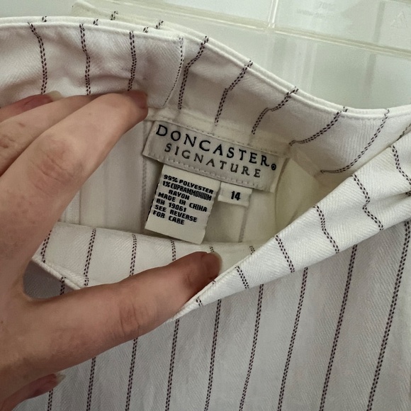 3 pc Suit Set Doncaster Signature Women’s size 14 Blazer Pants Skirt - Picture 3 of 7